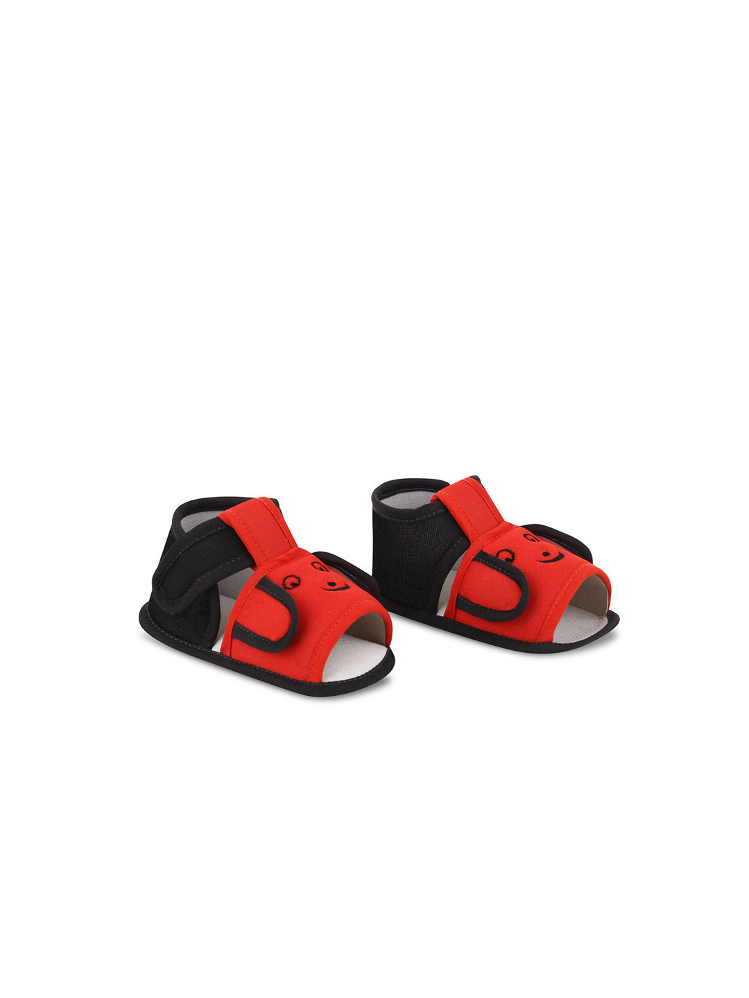 

Smartots Infant Kids Colourblocked Booties, Red