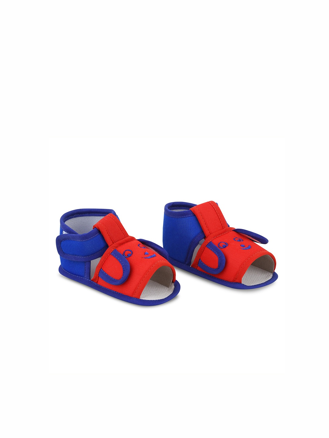 

Smartots Infant Kids Colourblocked Booties, Red