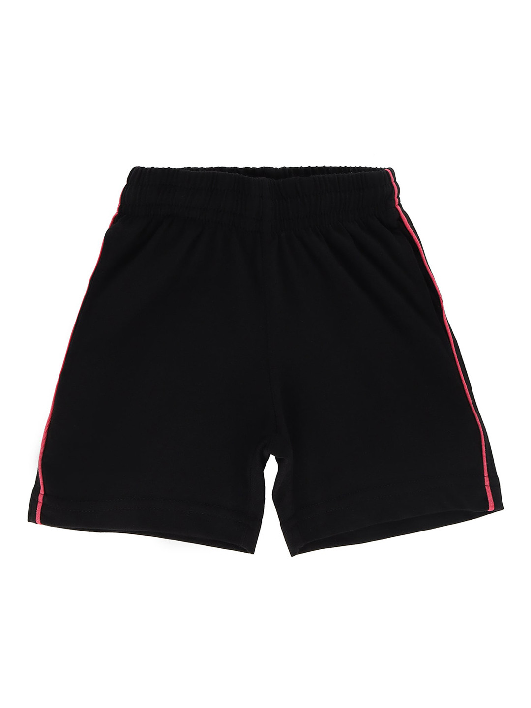 

DYCA Girls Mid Rise Cotton Shorts, Black