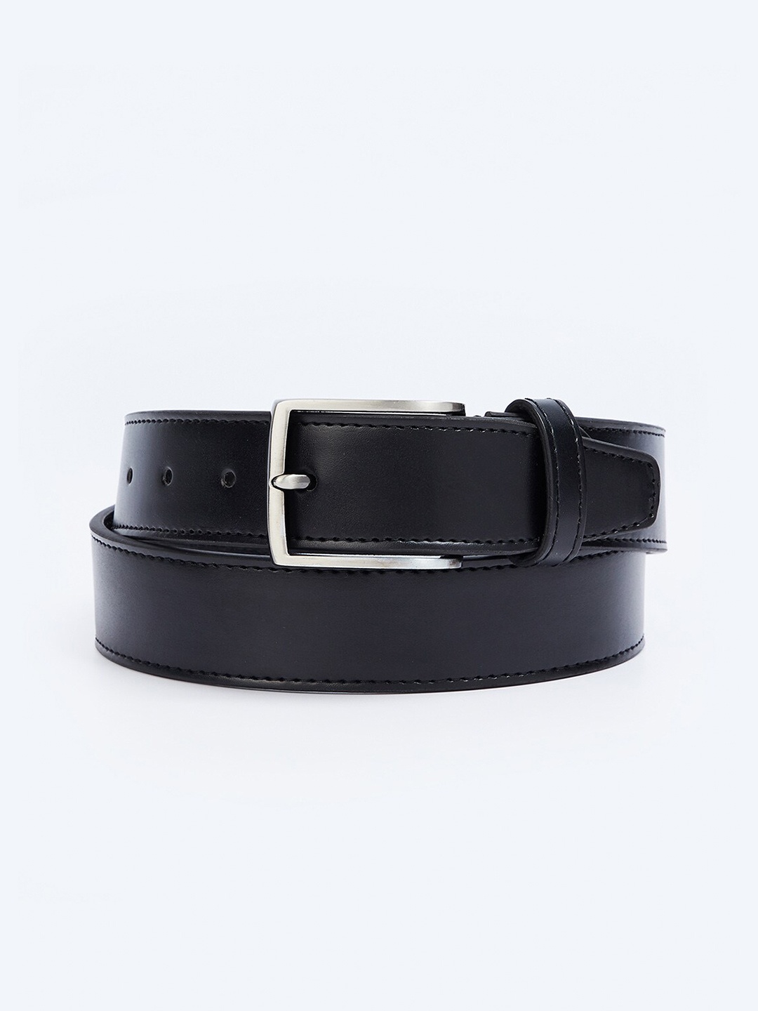 

CODE by Lifestyle Men Leather Belt, Black