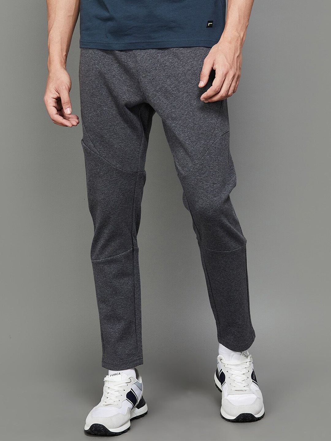 

Fame Forever by Lifestyle Men Mid Rise Track Pants, Black