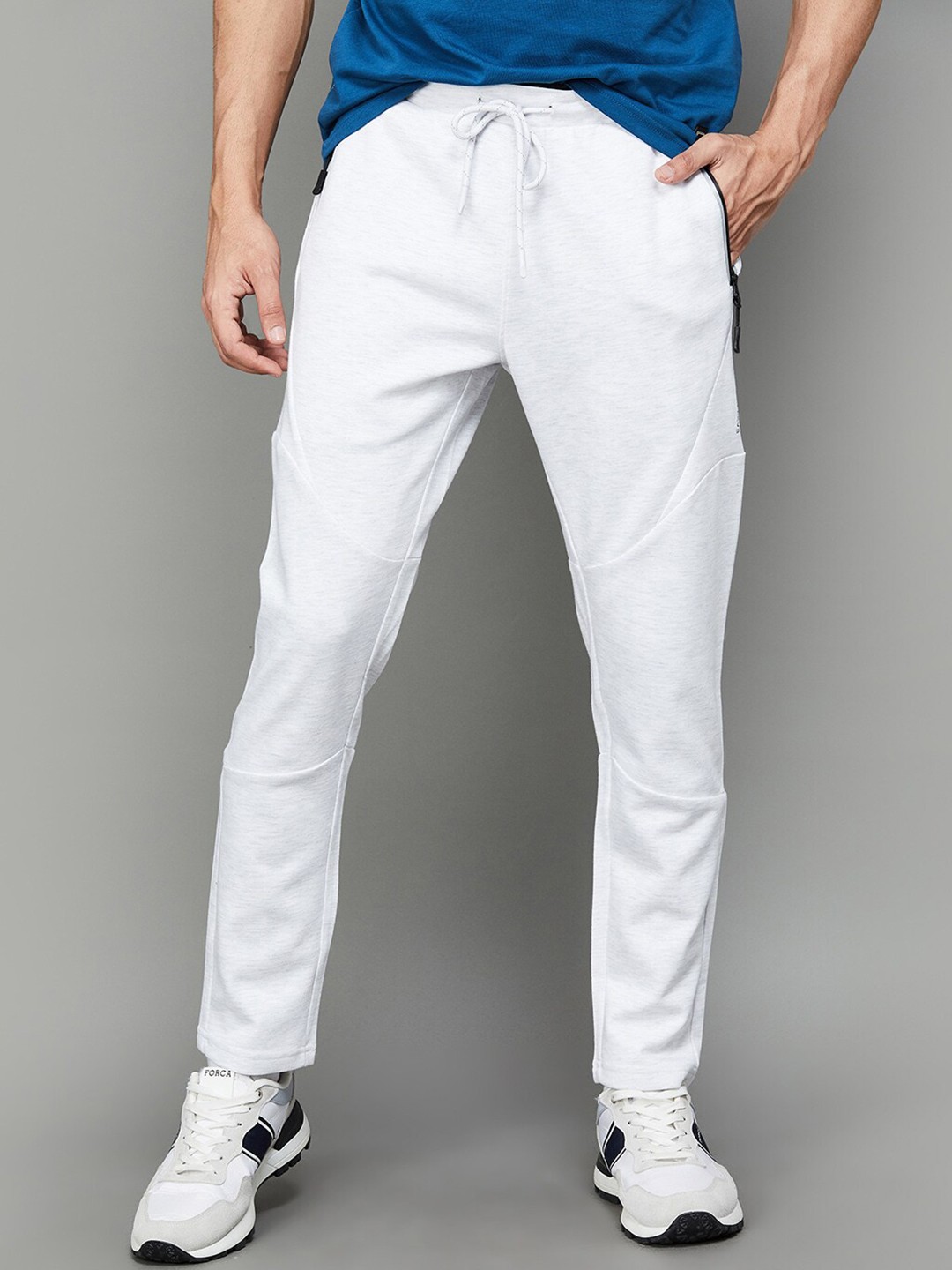 

Fame Forever by Lifestyle Men Mid Rise Track Pants, White