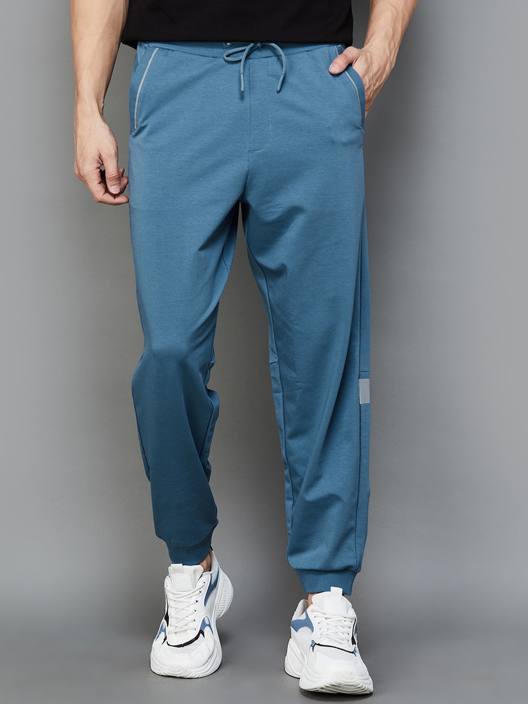 

Kappa Men Mid Rise Joggers, Teal