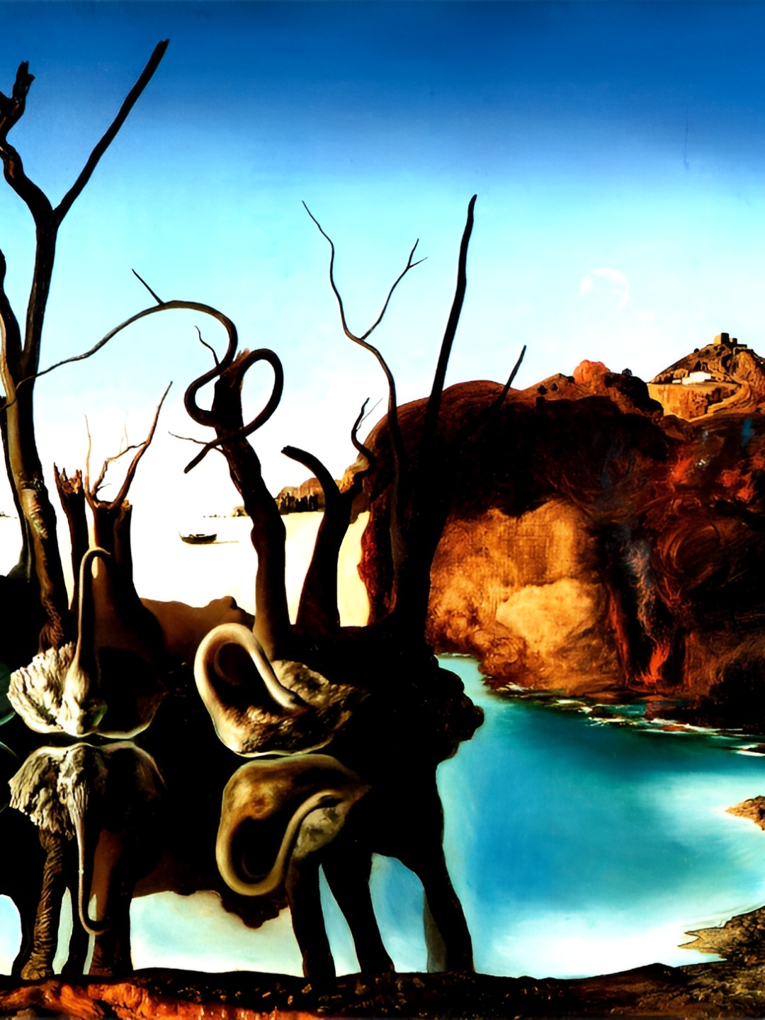 

Adventures India Brown & Blue Wooden Painting Wall Art