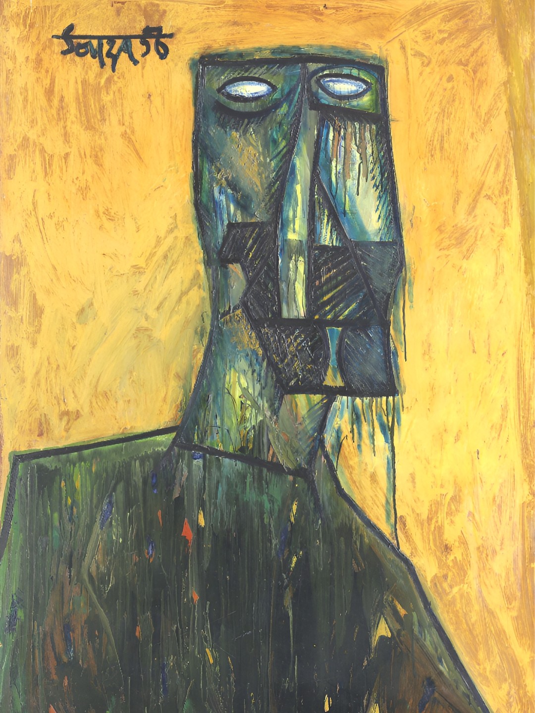 

Adventures India Yellow & Black Wooden Paintings Wall Art