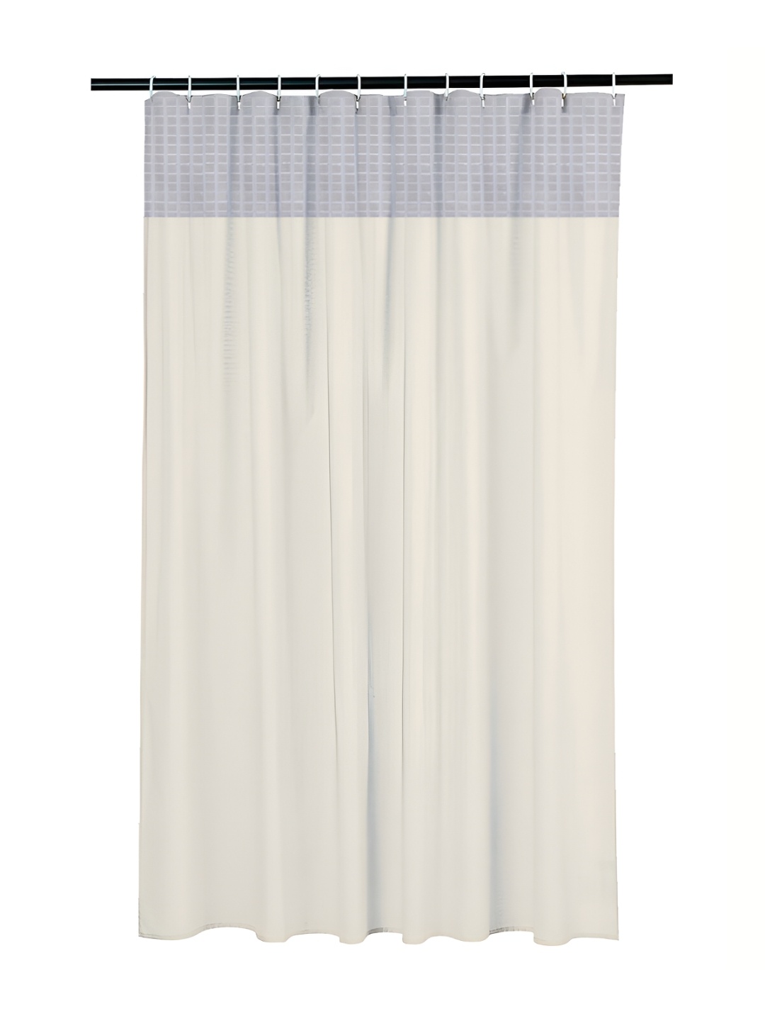 

Kuber Industries Cream-Coloured & Blue Window Curtain