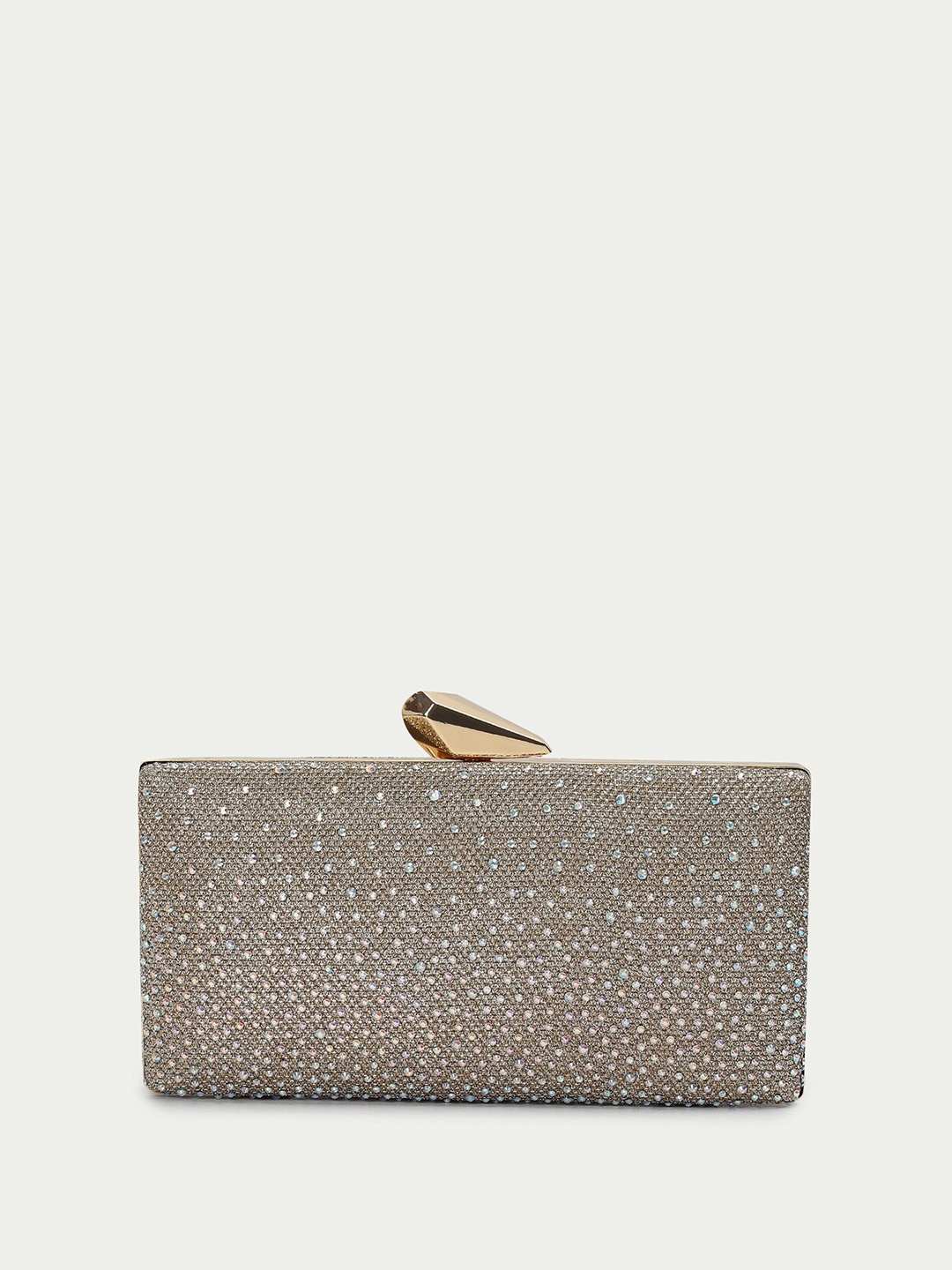 

CODE by Lifestyle Embellished Box Clutch, Brown