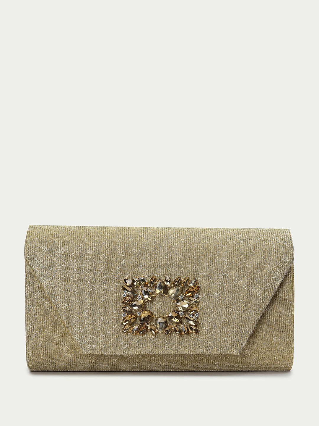 

CODE by Lifestyle Embellished Envelope Clutch, Gold