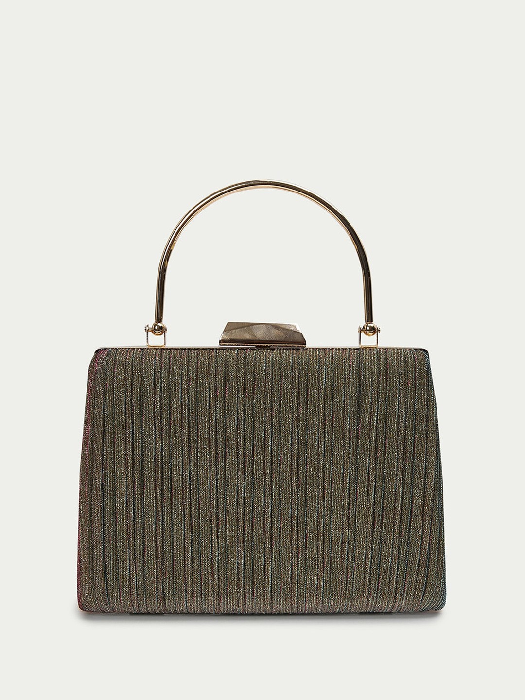 

CODE by Lifestyle Textured Box Clutch, Green