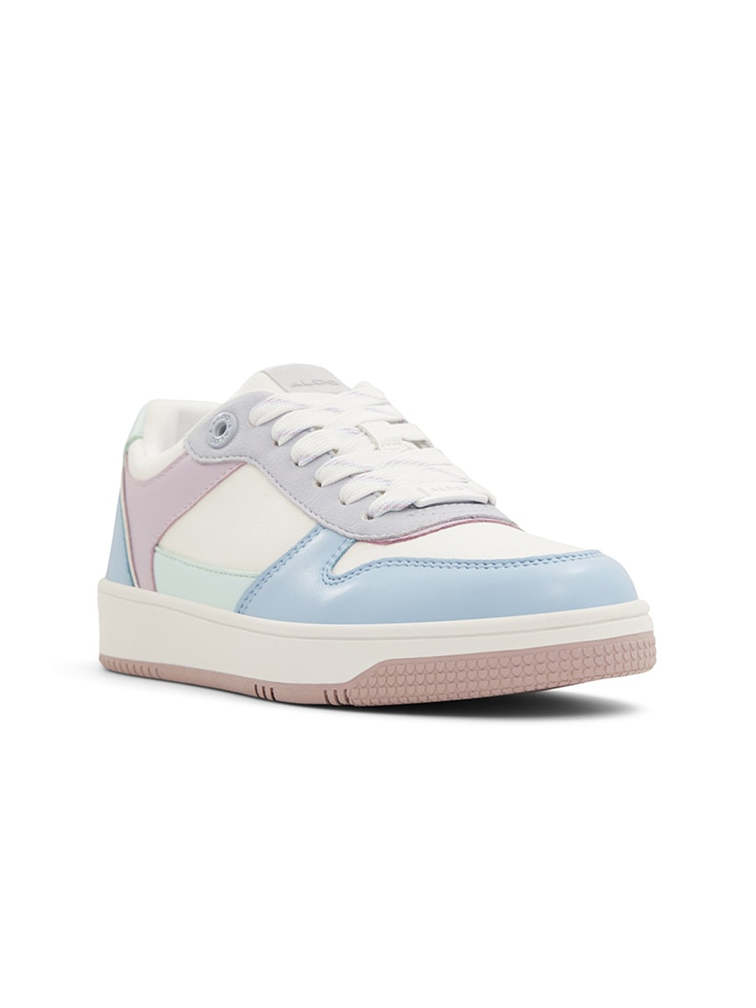 

ALDO Women Colourblocked Lace Up Sneakers, White