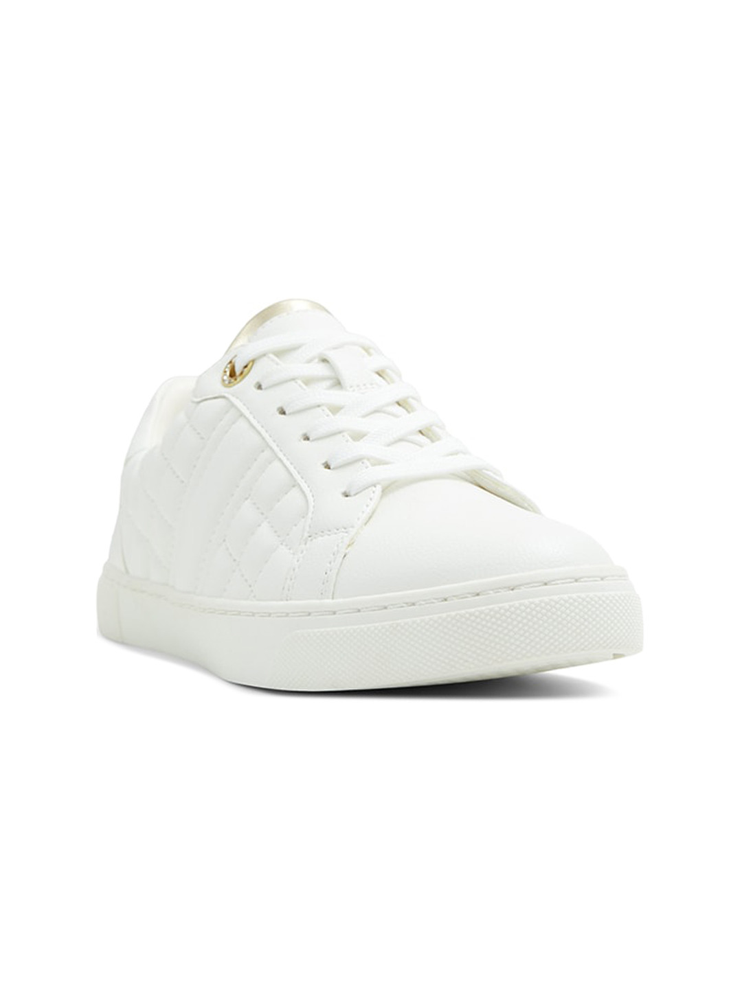 

ALDO Women Textured Lace Up Sneakers, White