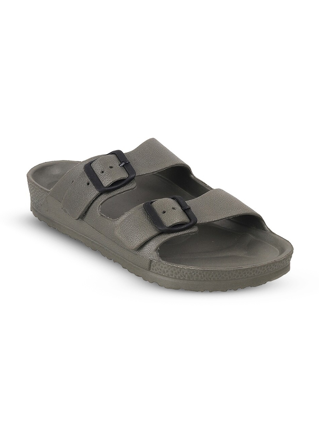 

WALKWAY by Metro Buckle Detail Sliders, Olive