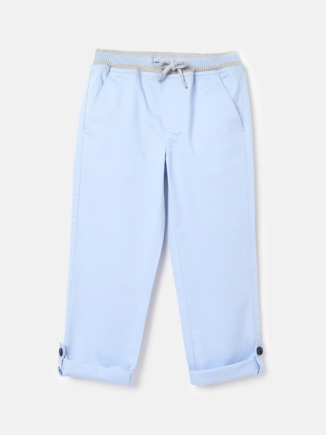 United Colors of Benetton Boys Mid Rise Trousers, Blue