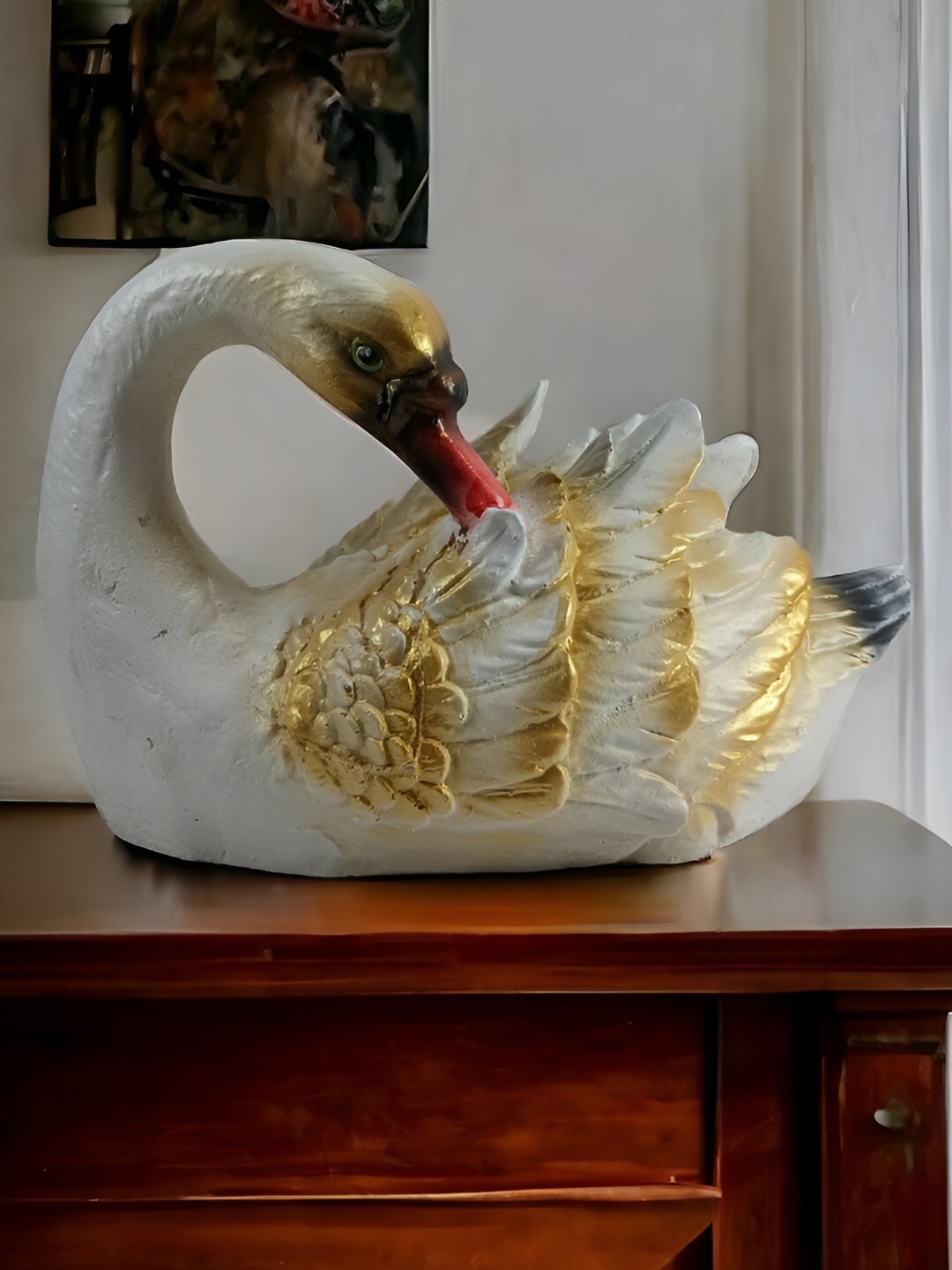 

SANKALAN CREATIONS White Figurine Showpiece