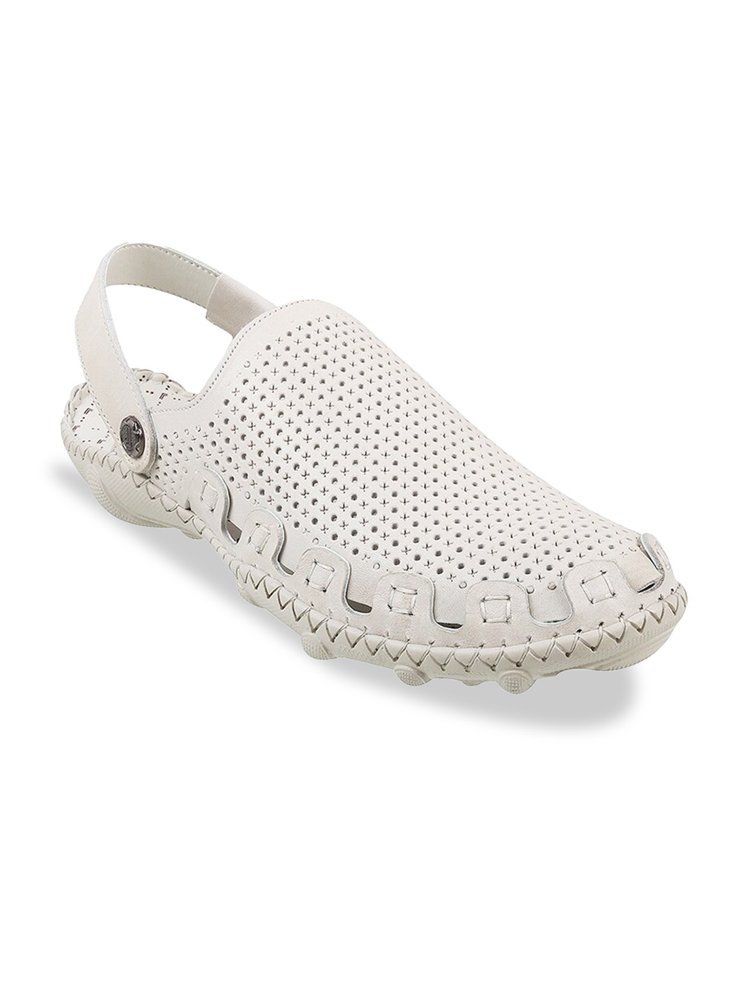 

DAVINCHI Men Clogs Sandals, Beige