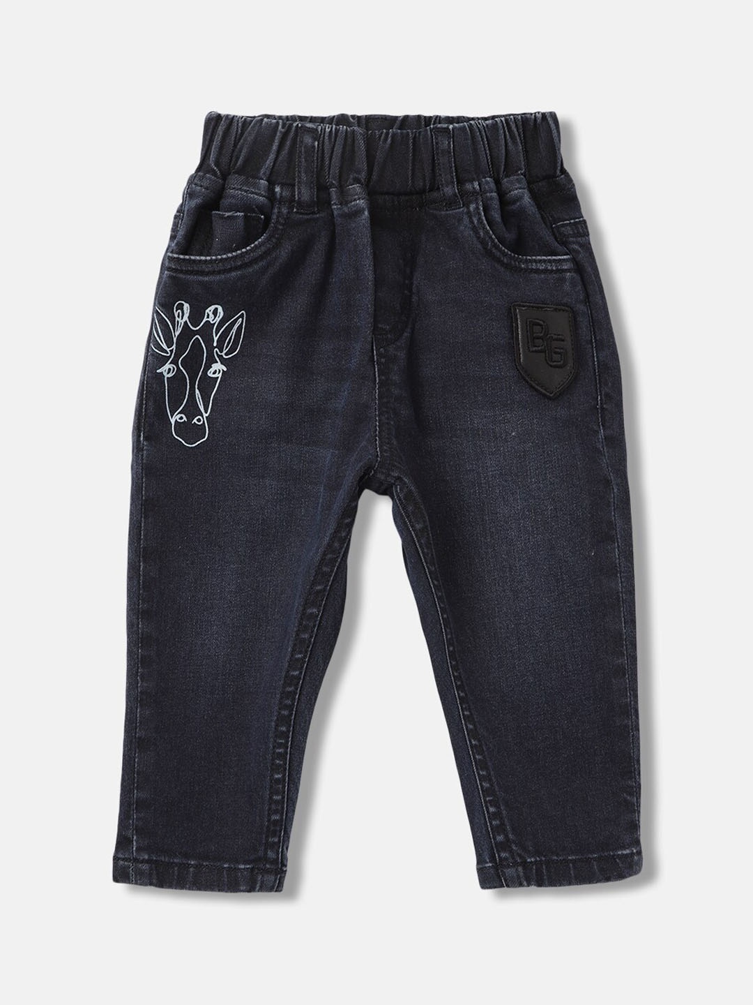 

Blue Giraffe Boys Relaxed Fit Light Fade Stretchable Jeans