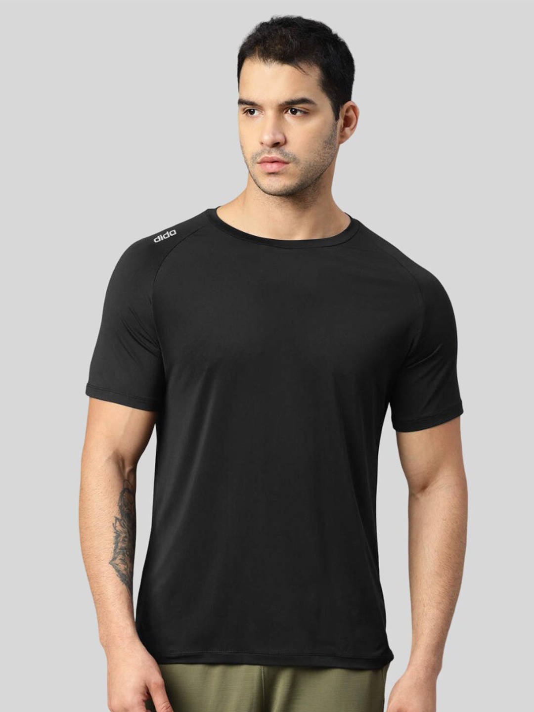 

DIDA Dri-FIT Running Sports T-shirt, Black