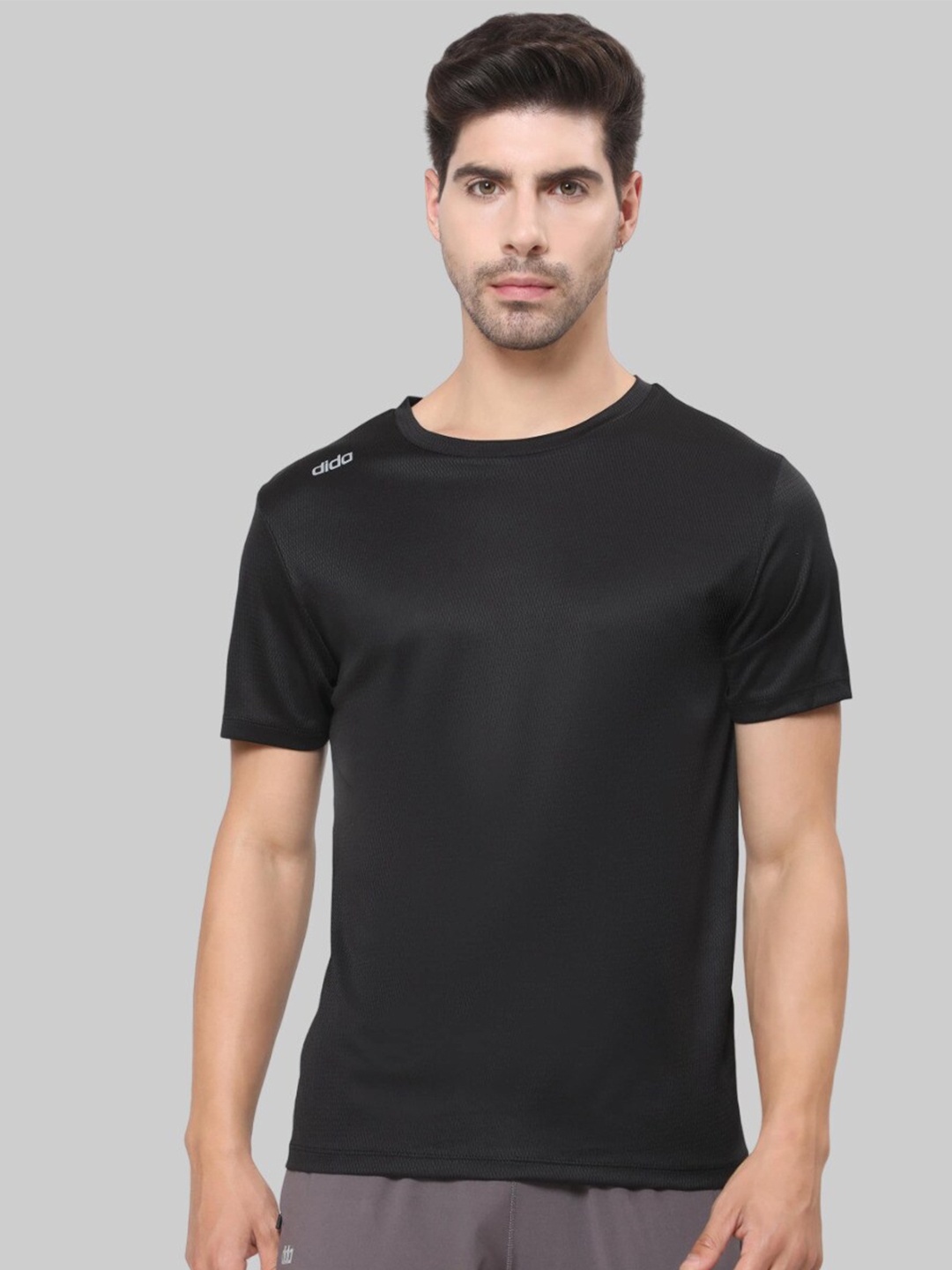 

DIDA Comfort Fit Dri-FIT Sports T-shirt, Black