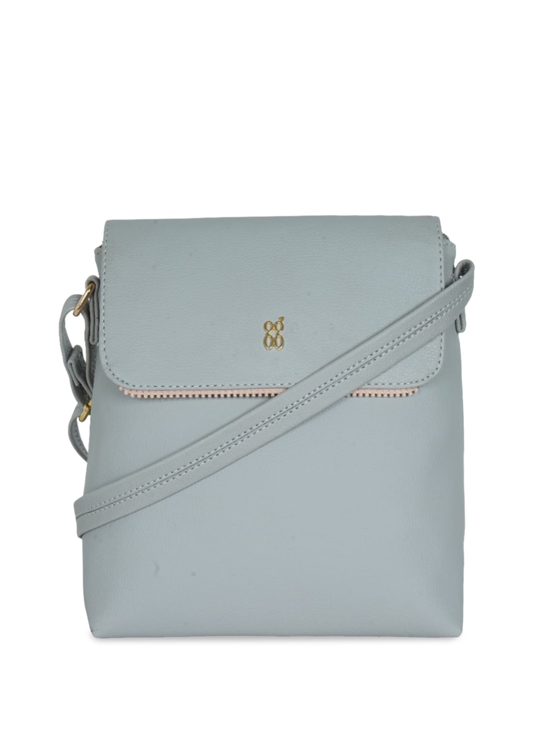 

Baggit Structured Sling Bag, Grey