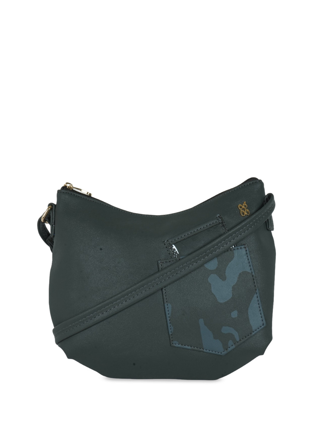 

Baggit Oversized Structured Hobo Bag, Grey