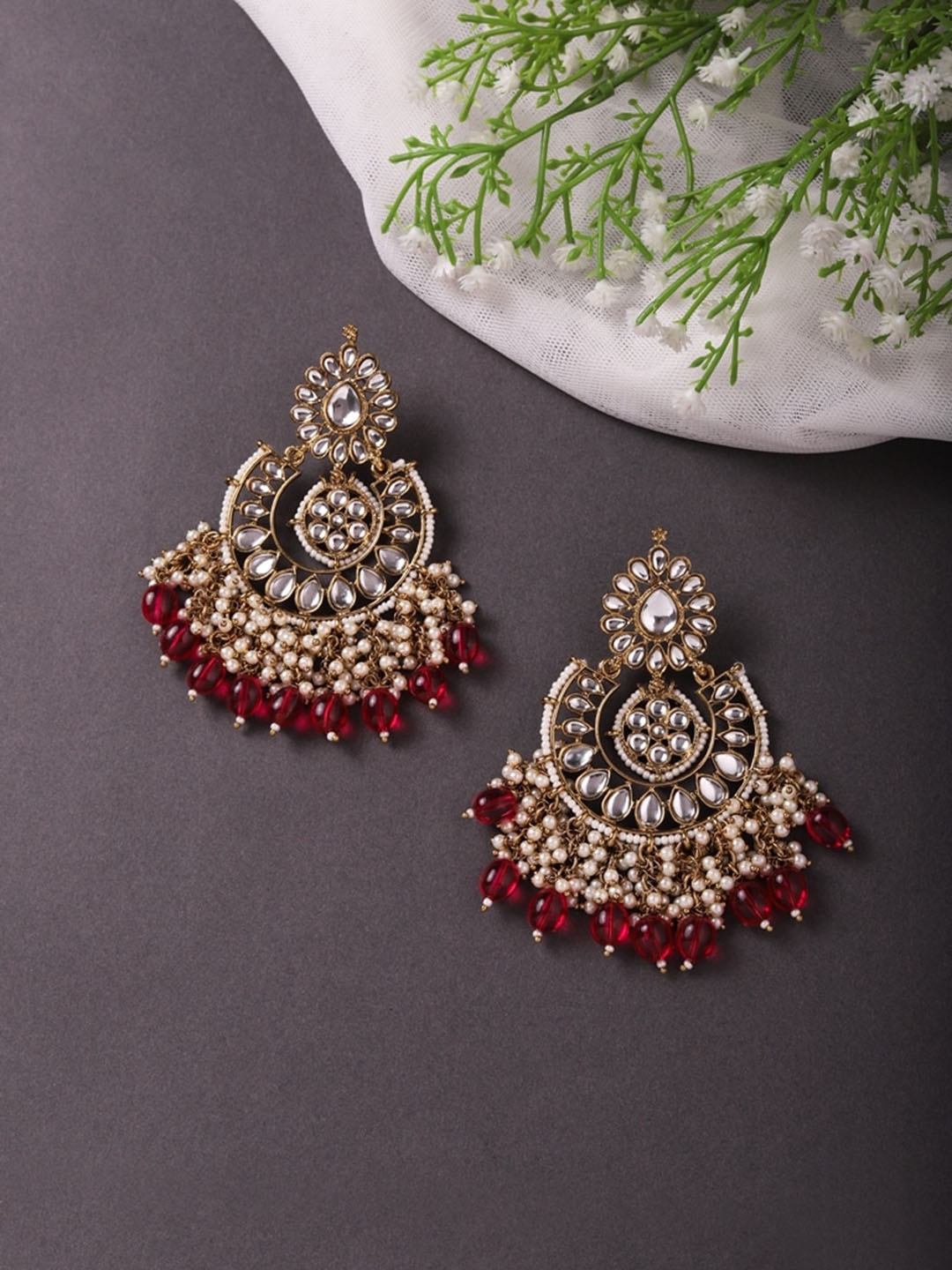 

Cierra Gold-Plated Classic Chandbalis Earrings