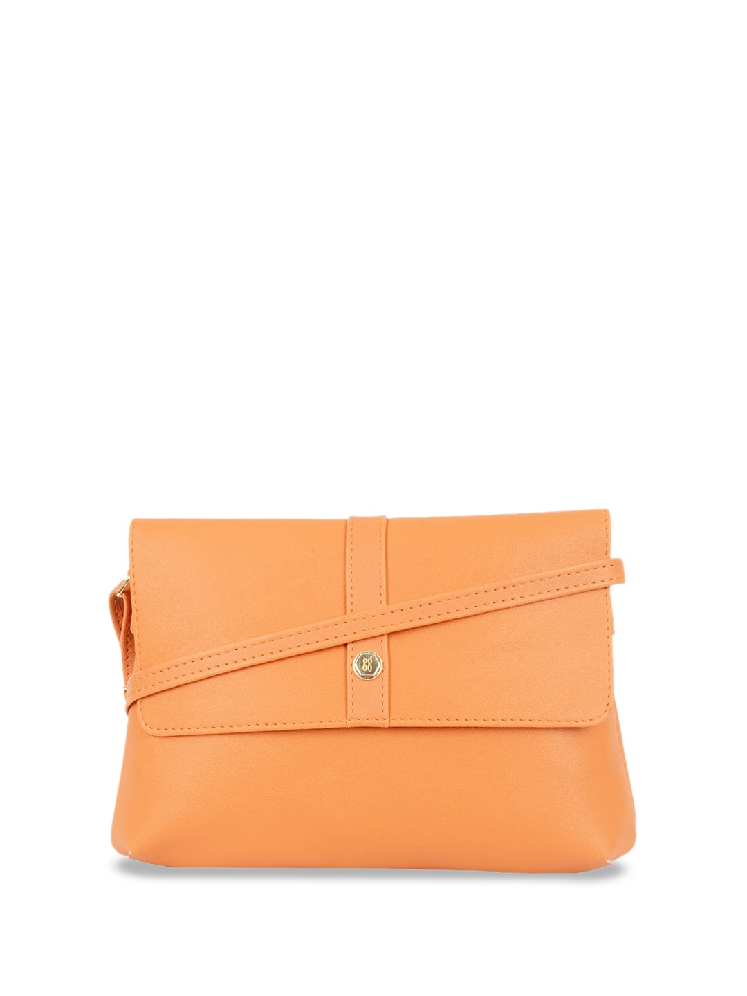 Baggit Structured Sling Bag, Orange