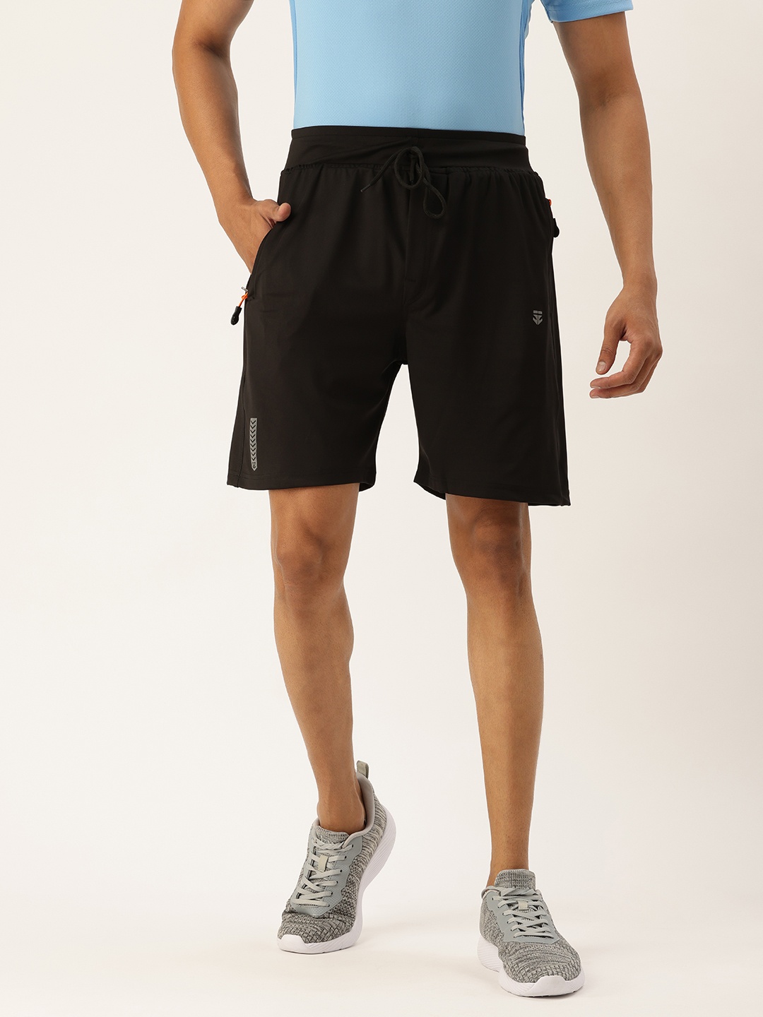 

Sports52 Wear Men Dri-FIT Training Or Gym Sports Shorts, Black