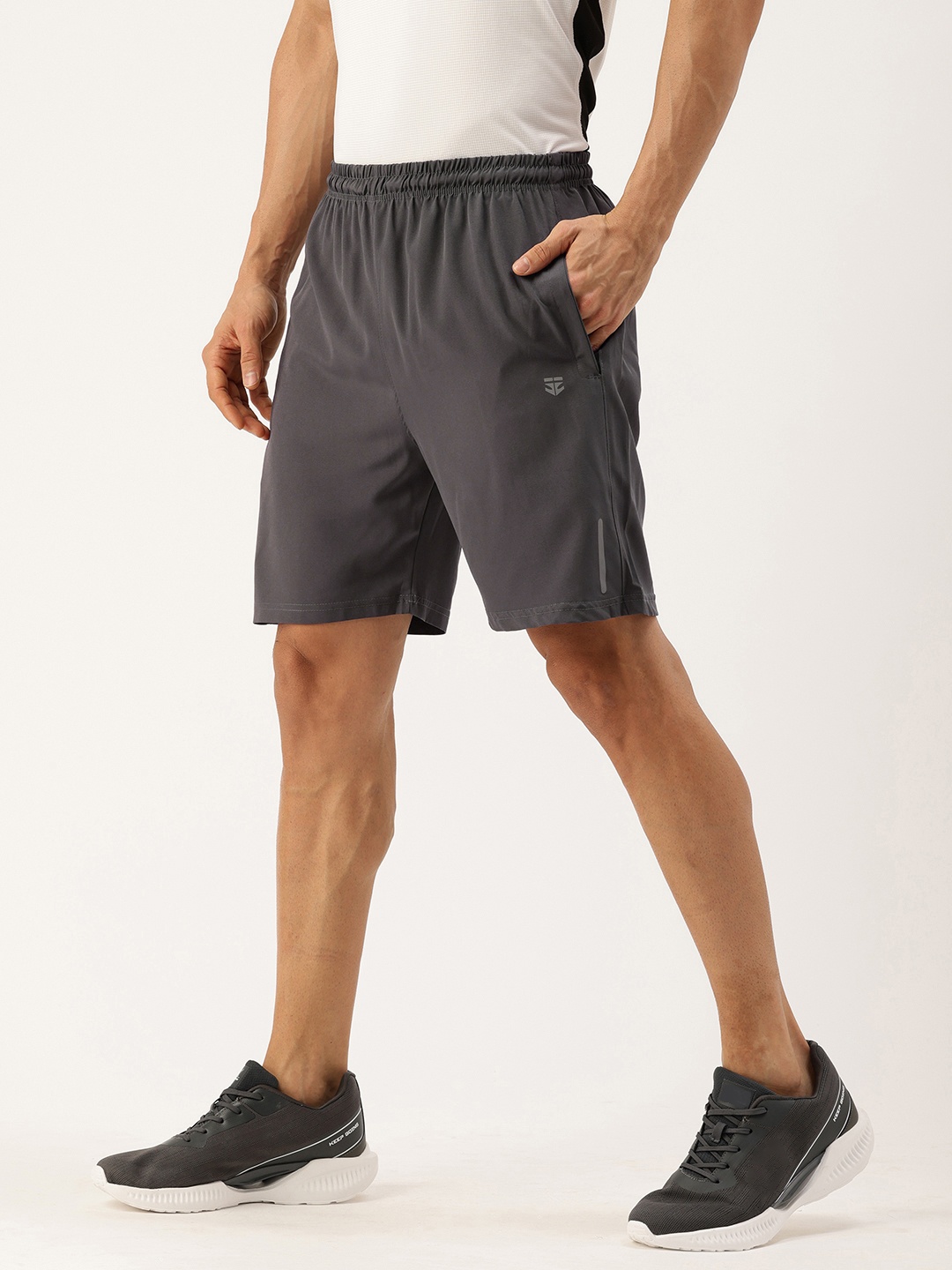 

Sports52 wear Men Comfort Fit Dri-Fit Training Sports Shorts, Grey