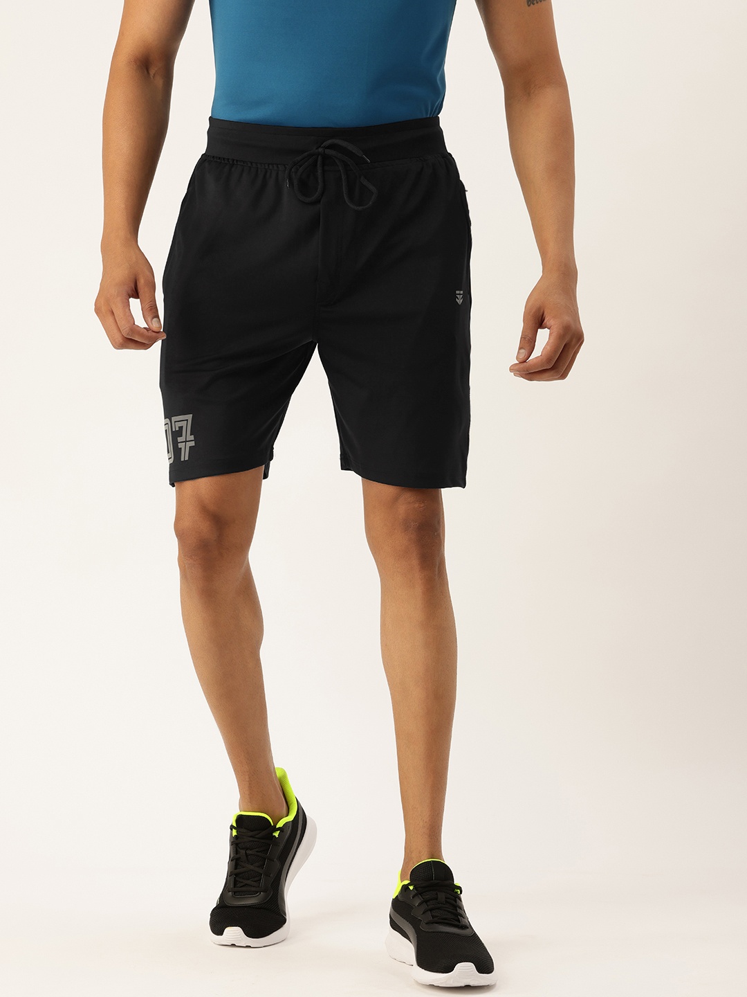 

Sports52 wear Men Dri-FIT Training or Gym Sports Shorts, Black
