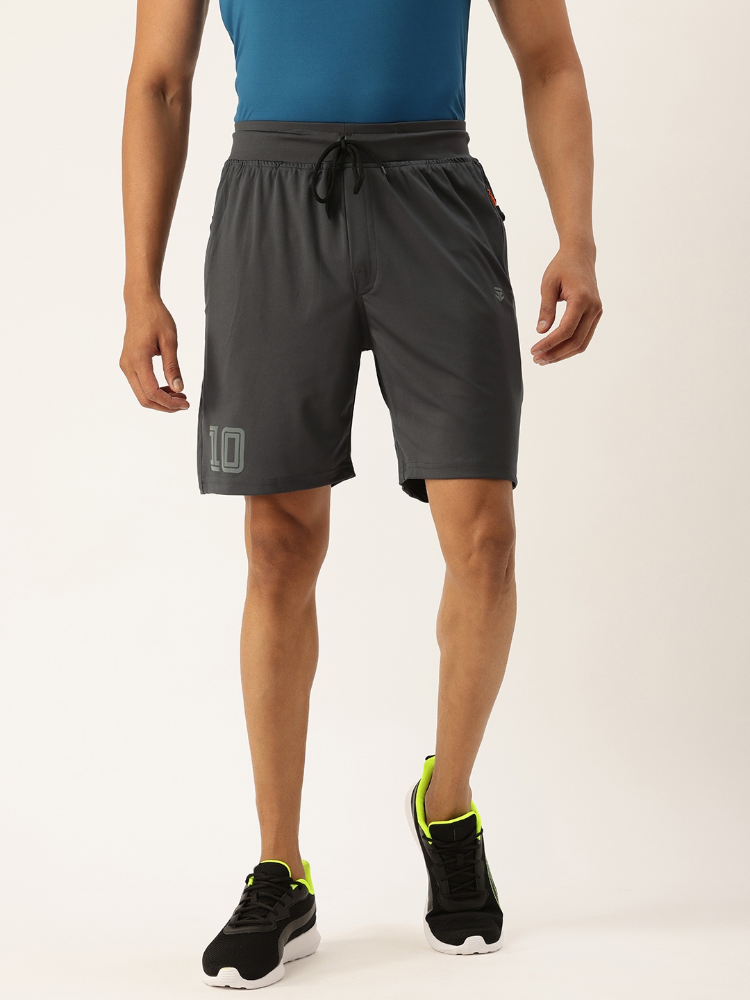 Sports52 wear Men Dri-FIT Training or Gym Sports Shorts, Grey