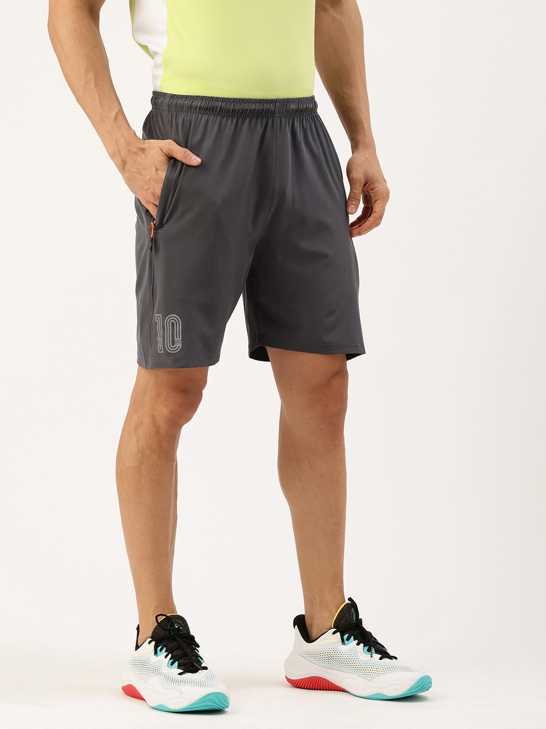 

Sports52 wear Men Dri-FIT Training or Gym Sports Shorts, Grey