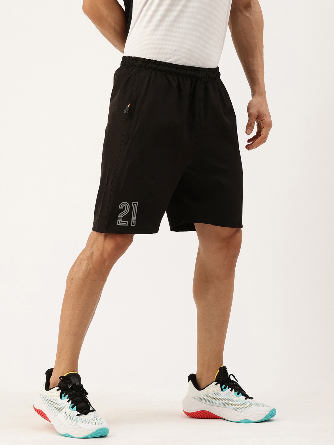 

Sports52 wear Men Comfort Fit Dri-Fit Training Sports Shorts, Black