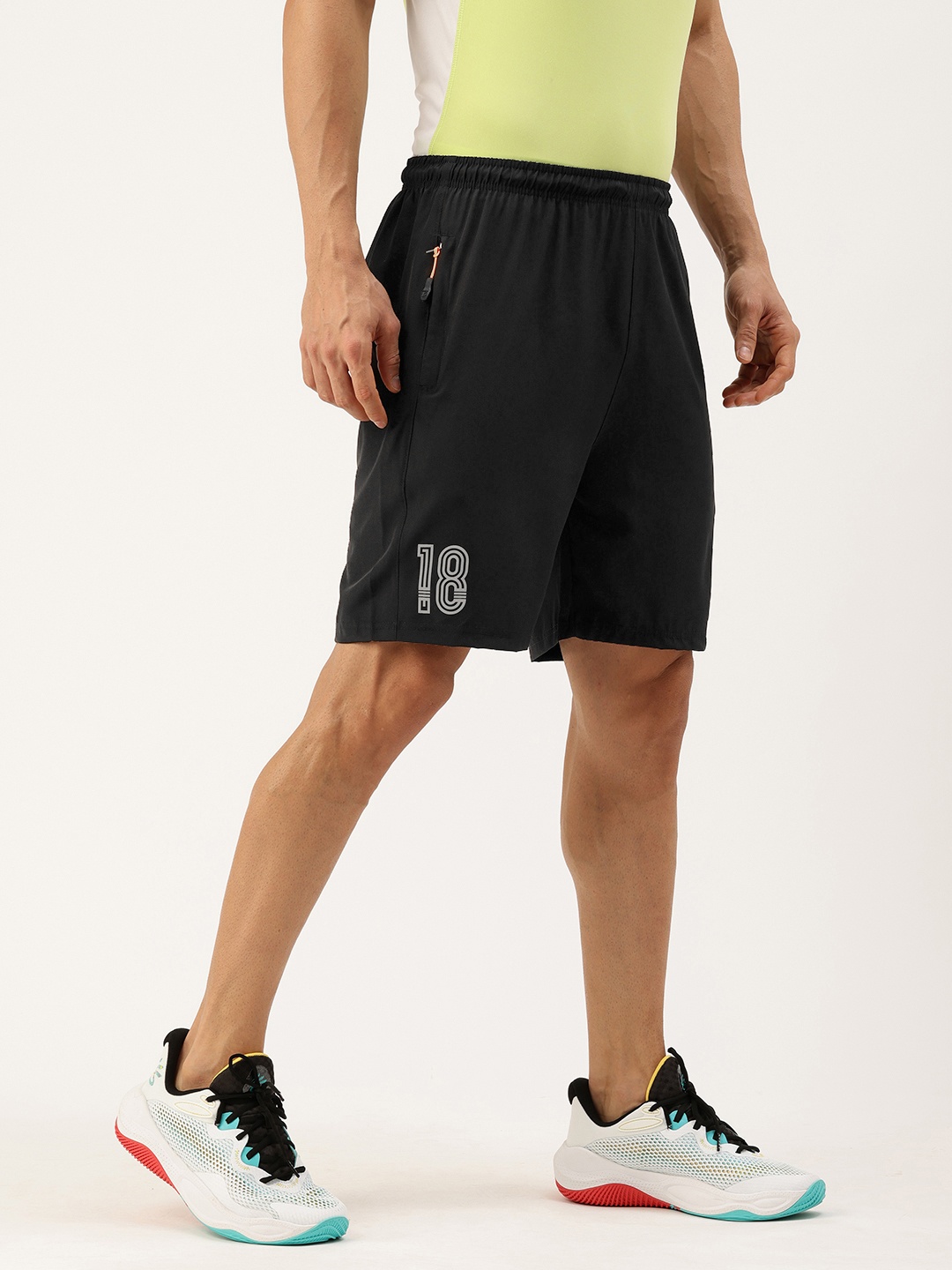 

Sports52 wear Men Dri-FIT Training or Gym Sports Shorts, Black
