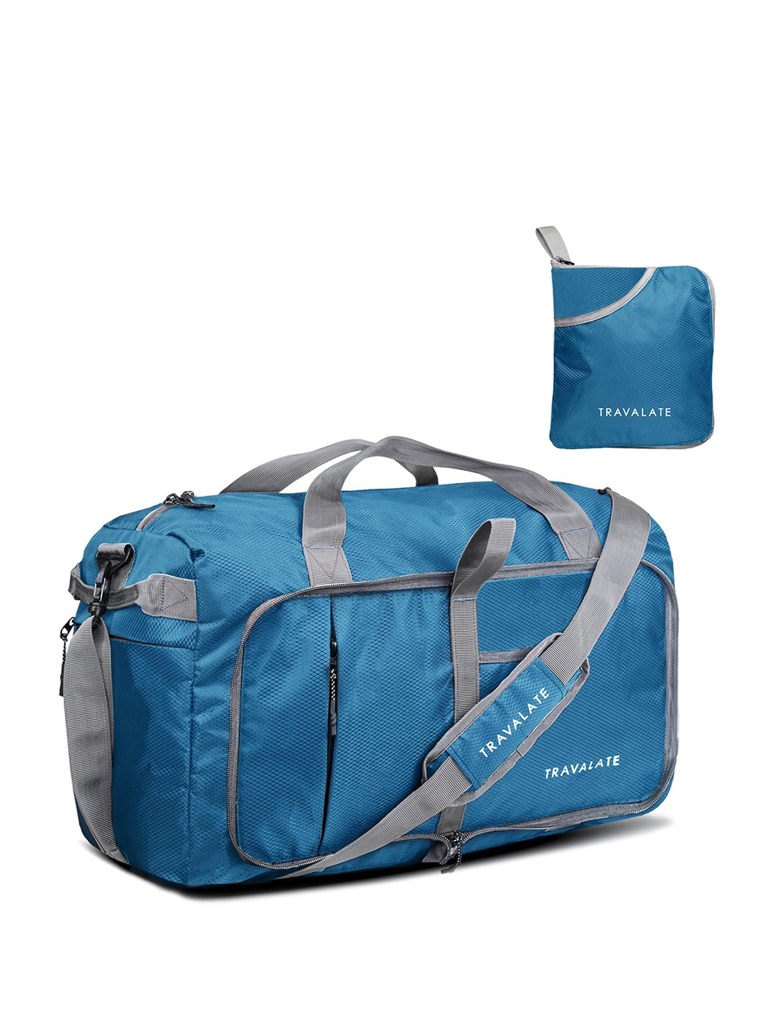 

TRAVALATE Large Foldable Casual Duffel Bag, Blue