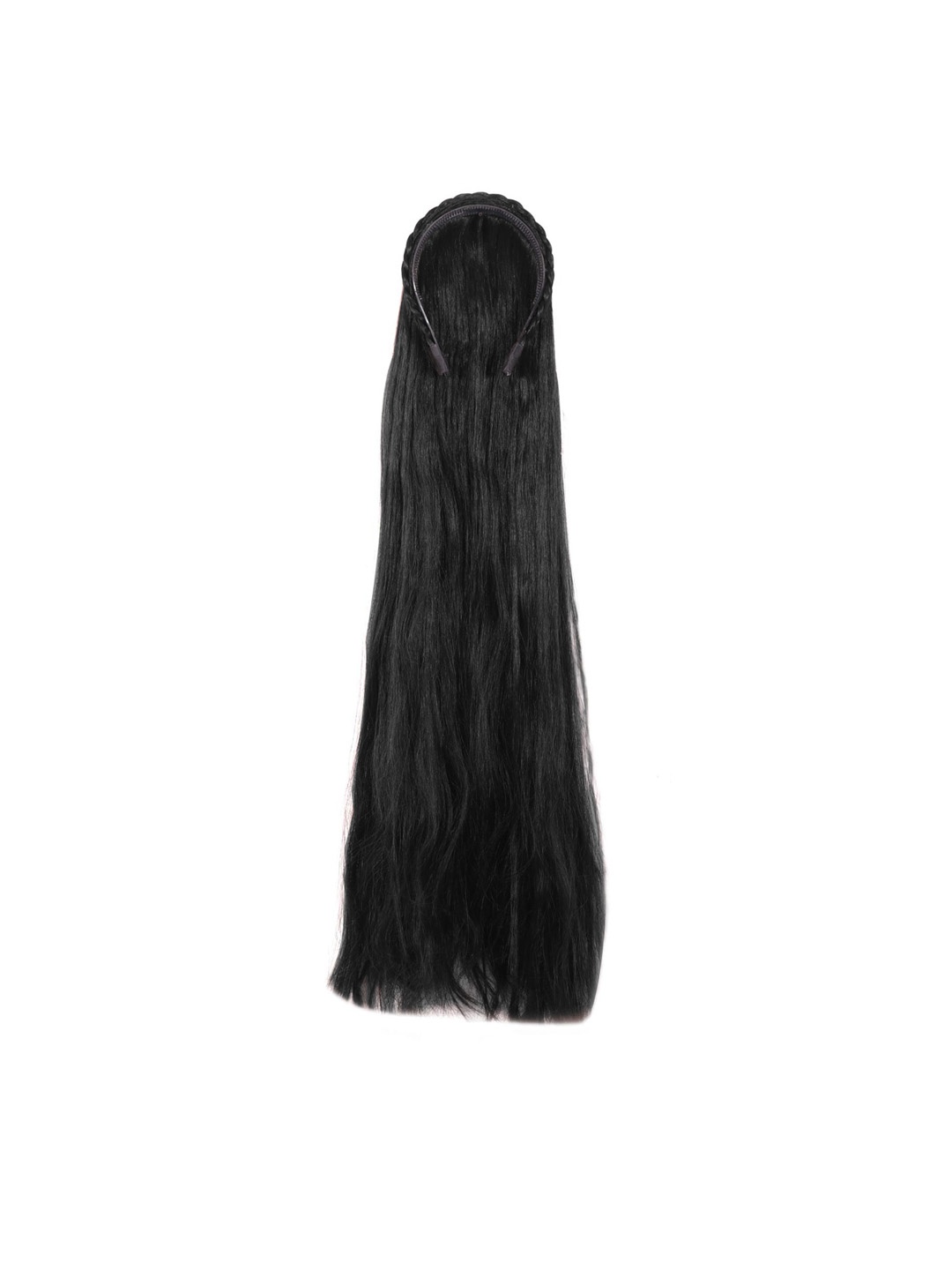 

VAGHBHATT Hair Band 76.2 cm Long Hair Extension - Black 50