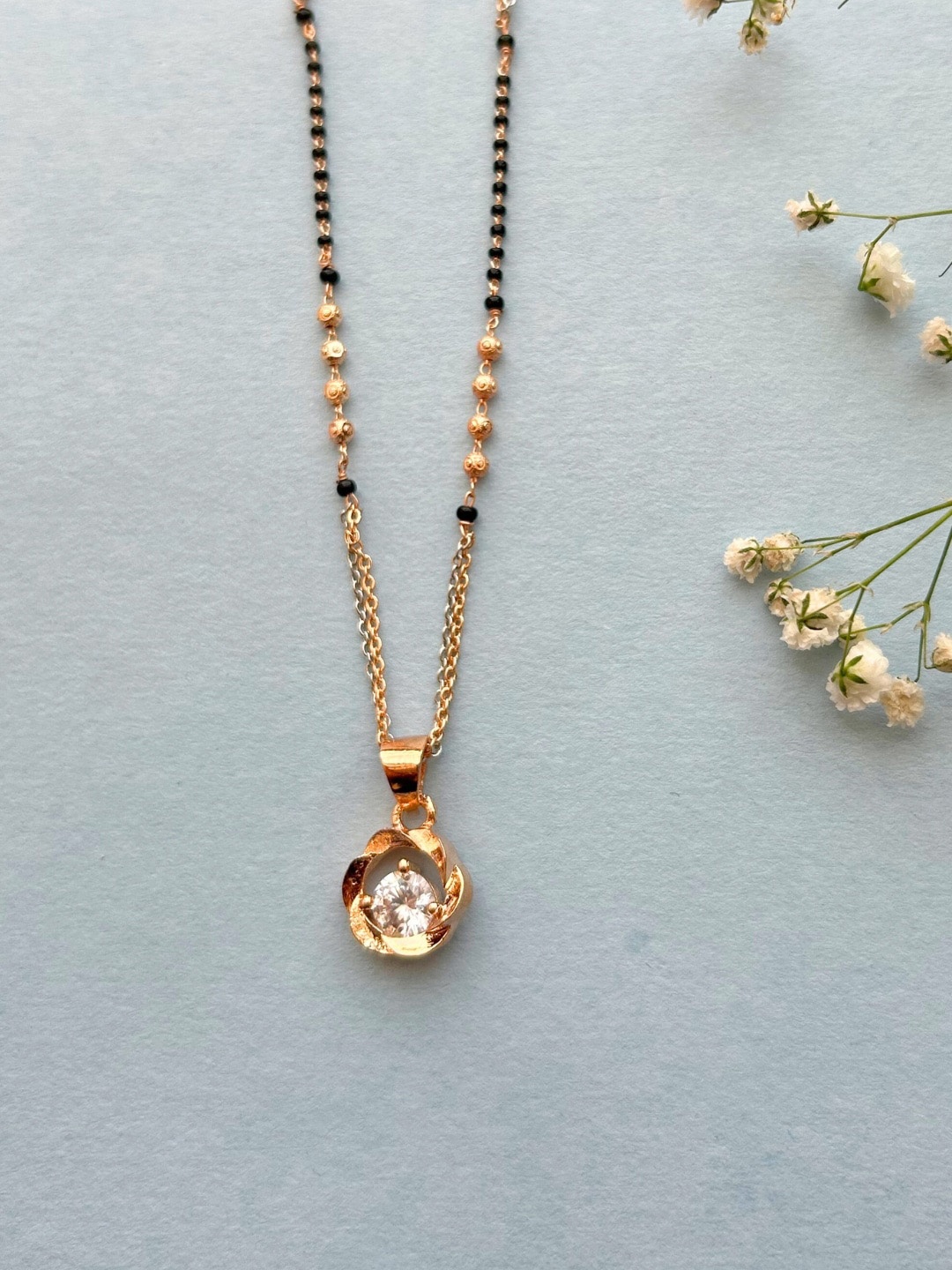 

Zeraki Jewels Gold-Plated Mangalsutra