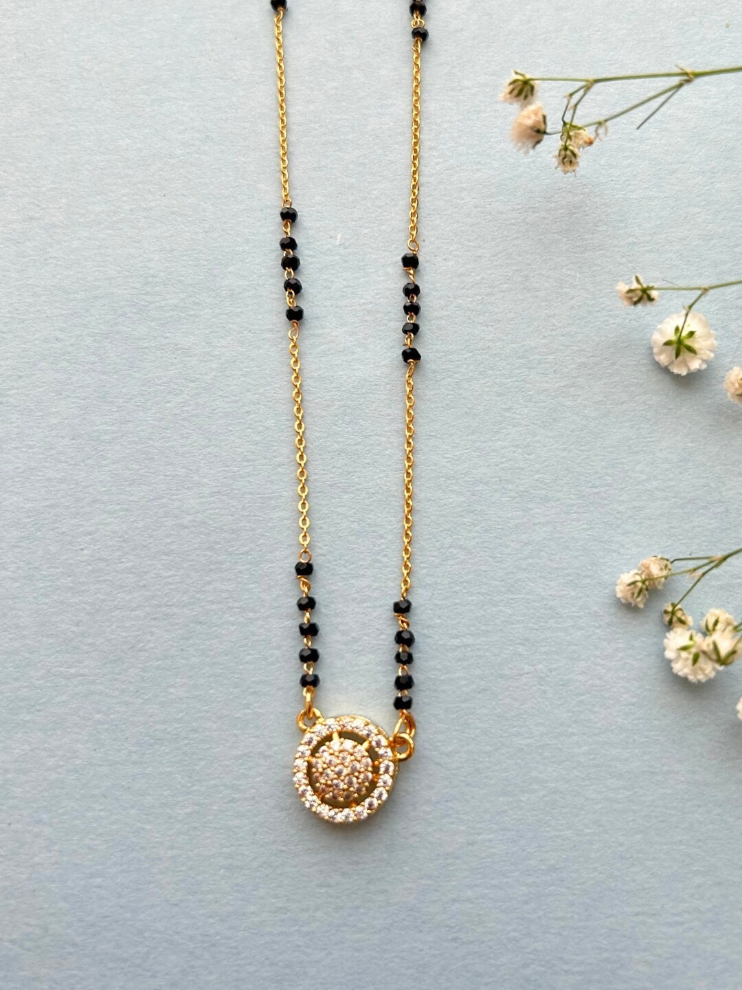 

Zeraki Jewels Gold-Plated Mangalsutra