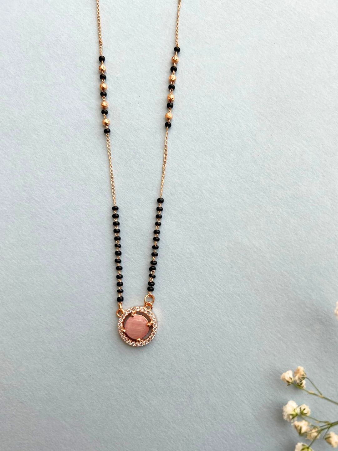 

Zeraki Jewels Gold-Plated Mangalsutra