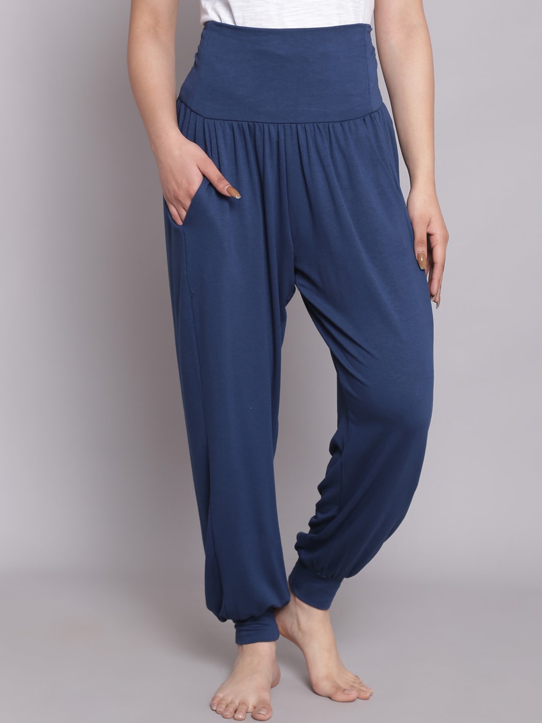 

Biba Women High-Rise Lounge Joggers, Teal