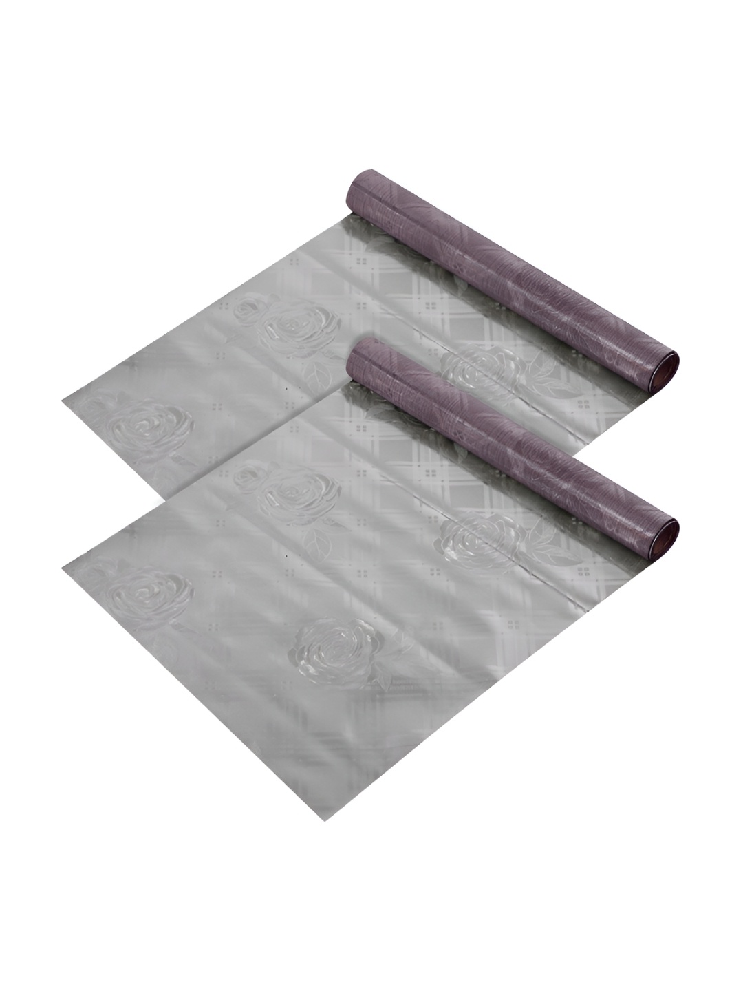 

Kuber Industries Grey 2 Pcs Printed Kitchen Cabinet Shelf Liner