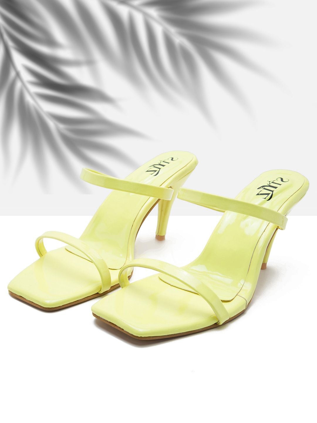 

STYLZINDIA Open Toe Slim Heels, Green