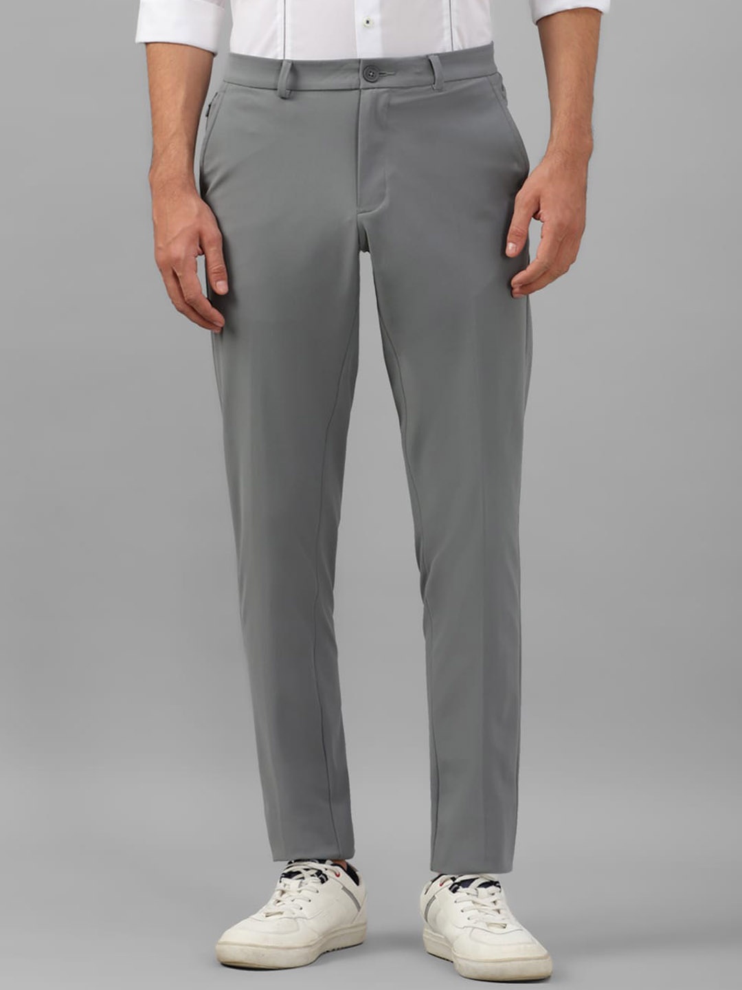 

Louis Philippe Sport Men Slim Fit Trousers, Grey