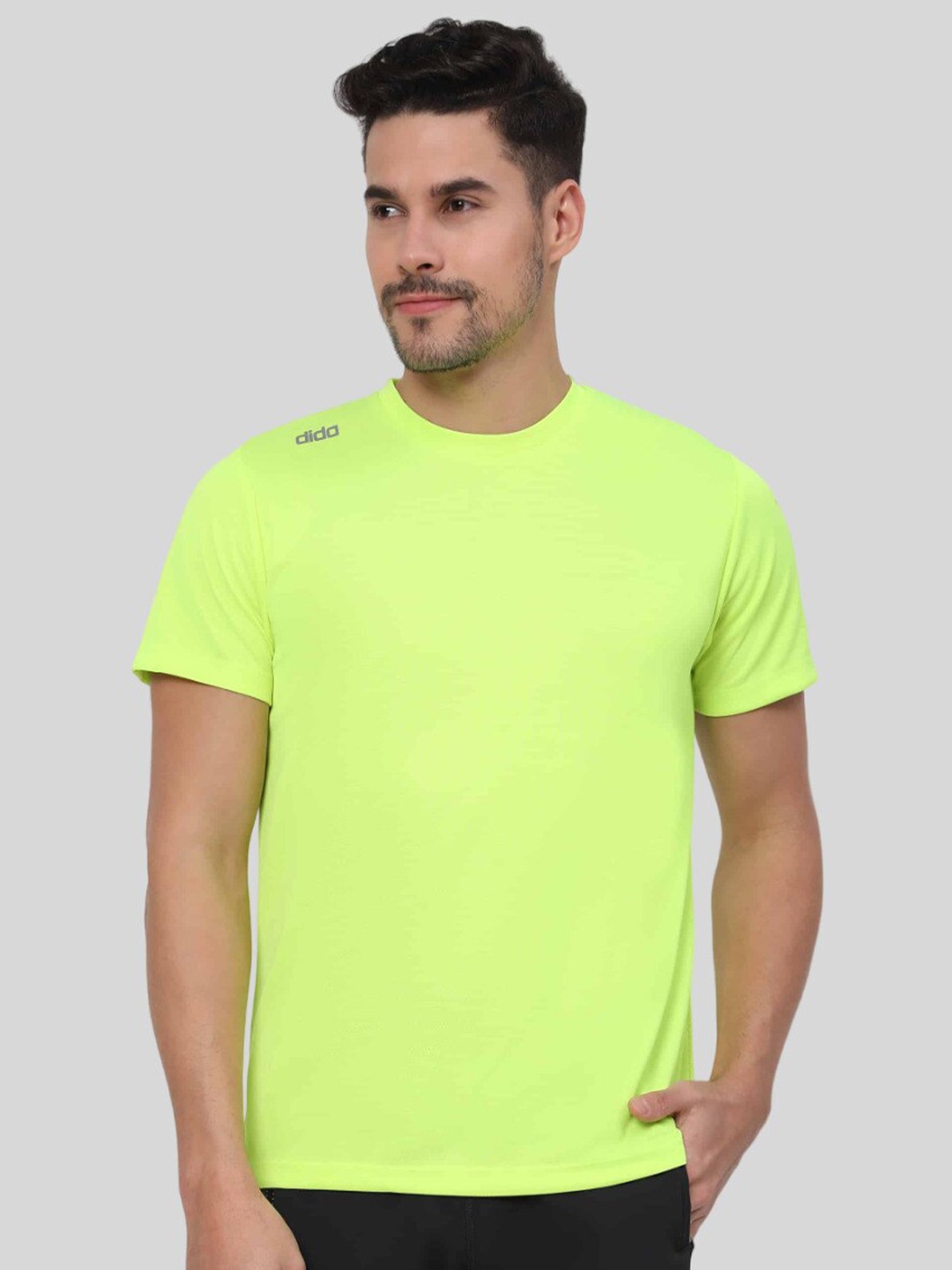 

DIDA Lightweight Dri-FIT Sports T-shirt, Fluorescent green