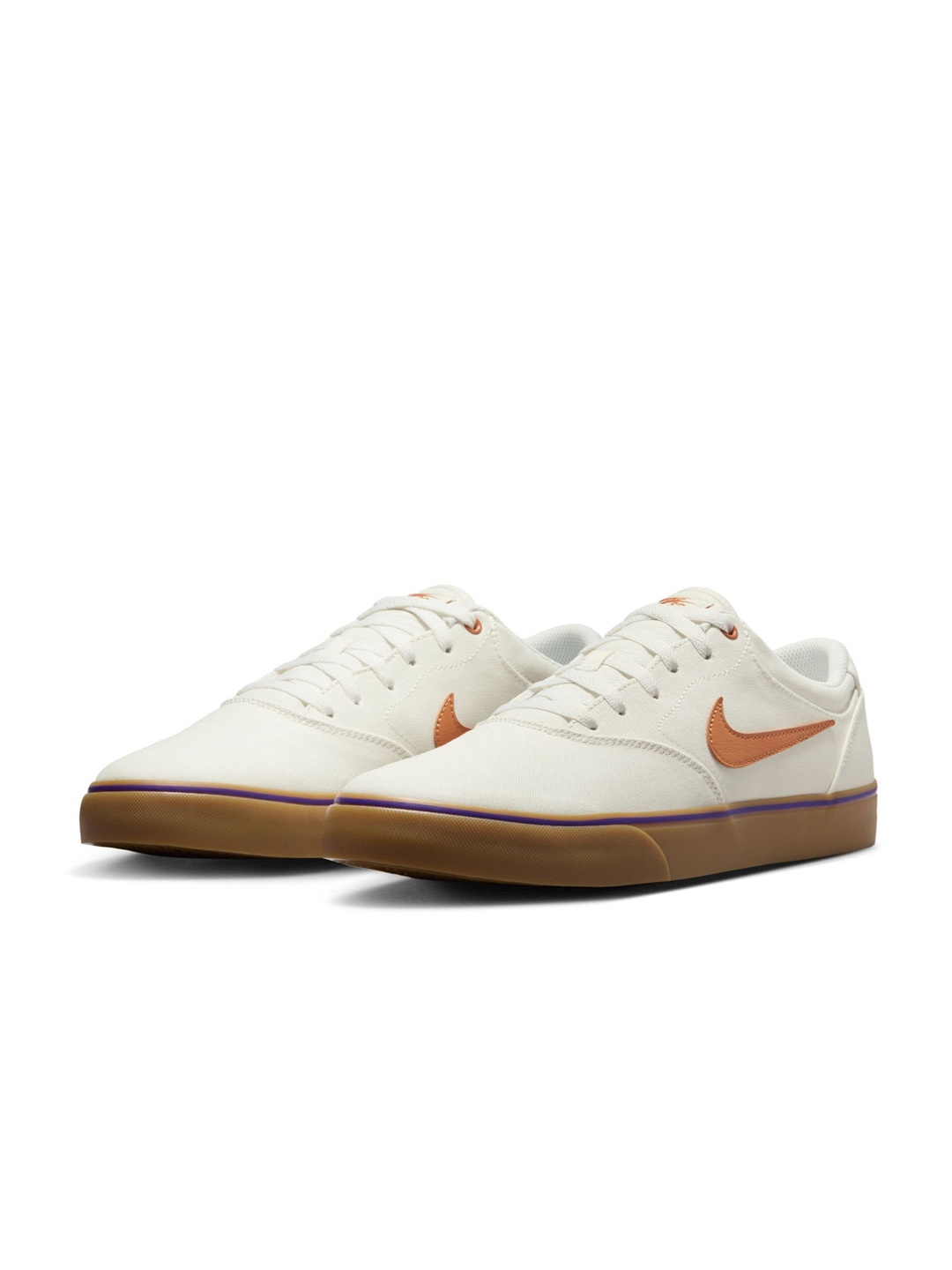 

Nike Unisex SB Chron 2 Canvas Skate Shoe, White