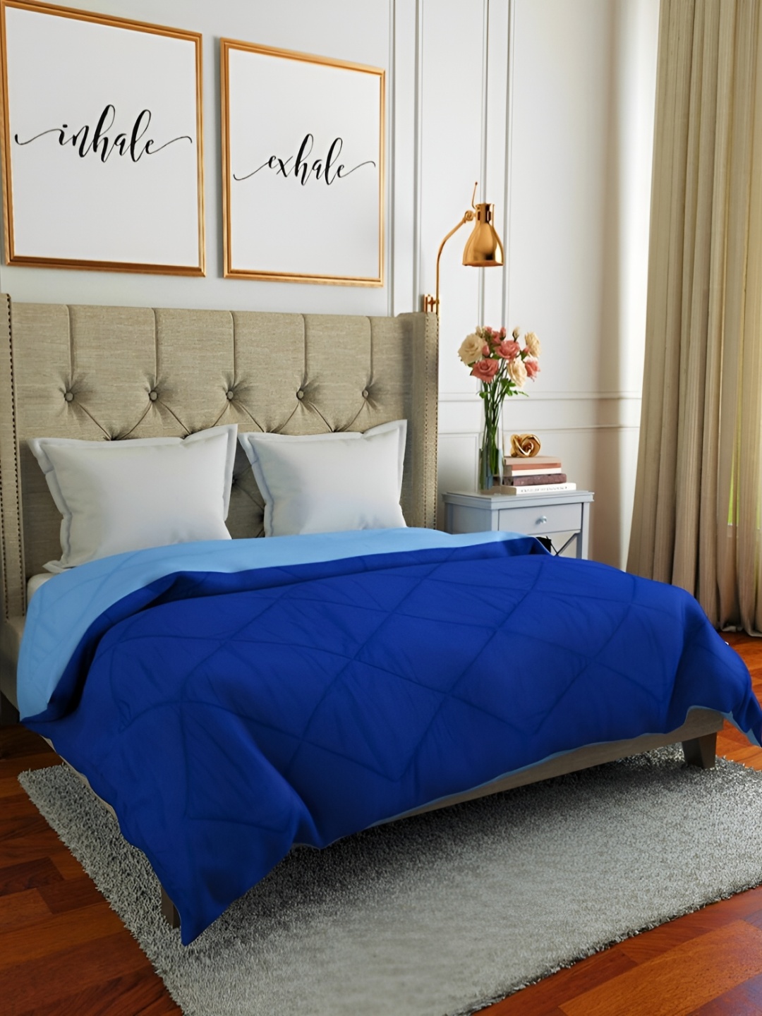 

Comfowell Blue Heavy Winter Double Bed Quilt