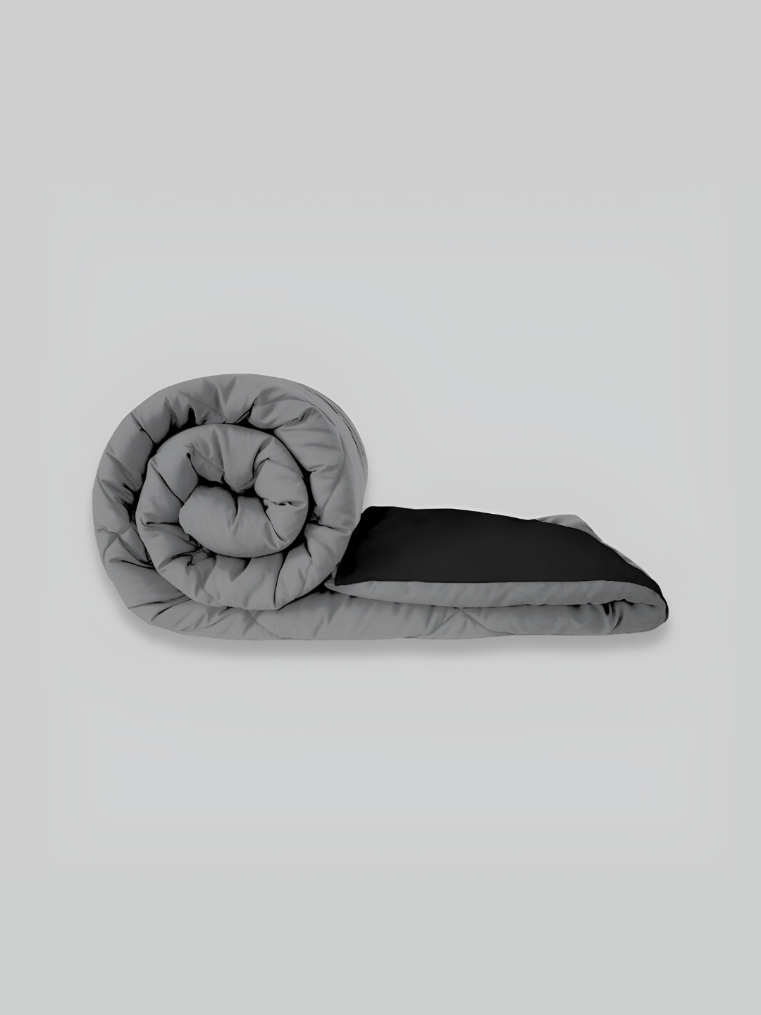 

Comfowell Black & Grey Heavy Winter 233 GSM Single Bed Quilt