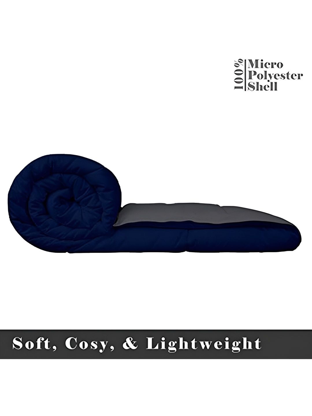 

Comfowell Blue & Grey Heavy Winter 233 GSM Double Bed Comforter