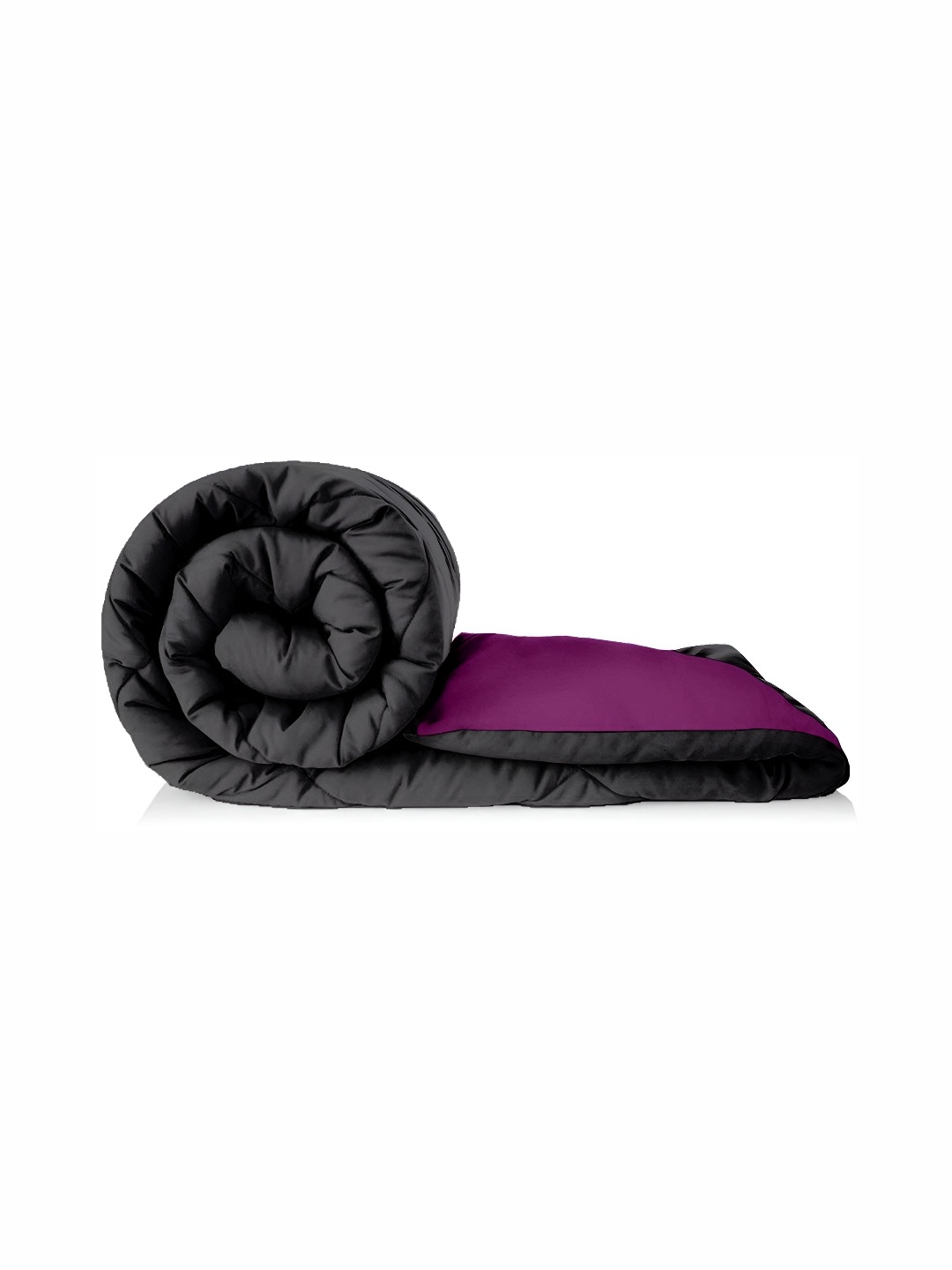 

Comfowell Purple & Grey Heavy Winter 233 GSM Single Bed Quilt