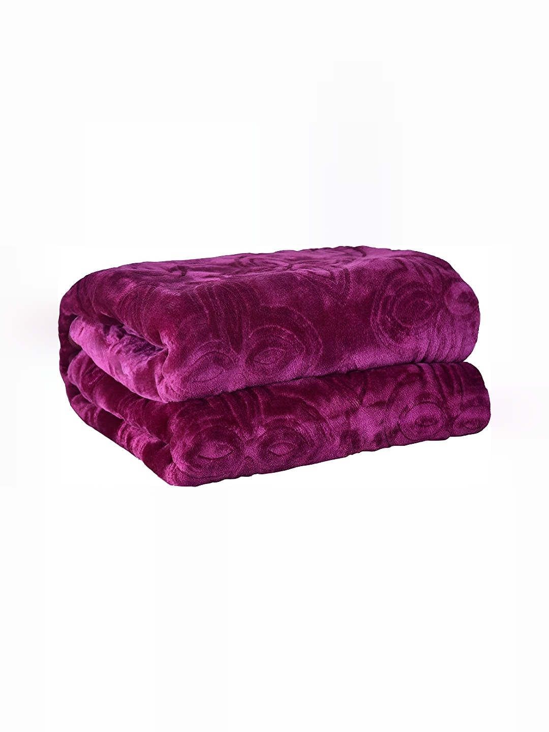 

Comfowell Lavender Ethnic Motifs Heavy Winter 350 GSM Double Bed Blanket