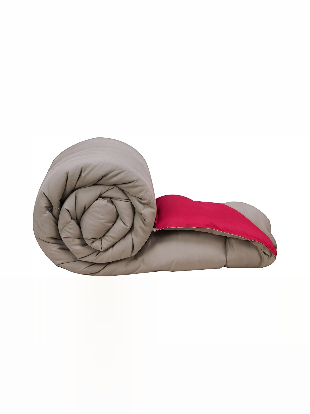 

Comfowell Grey & Pink Checked Heavy Winter 233 GSM Double Bed Comforter
